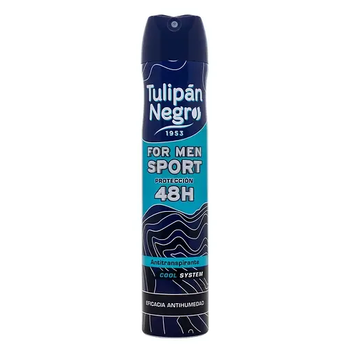 Дезодорант-антиперспірант Tulipan Negro For Men Sport 200 мл