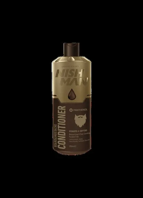 Крем-кондиціонер для бороди та вусів Beard & Mustache Conditioner 200 мл Nishman (323152830)