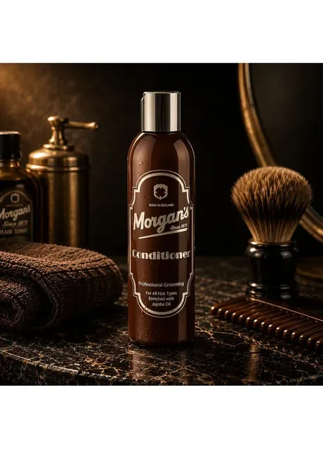 Кондиціонер для чоловіків Morgans Mens Conditioner 250мл зволоження живлення волосся м’якість блиск легке розчісування догляд Morgan's (389209270)