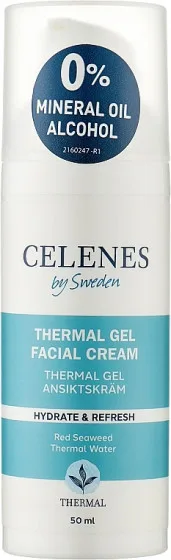 Celenes Thermal Gel Facial Cream - Термальний зволожуючий гель-крем для шкіри обличчя