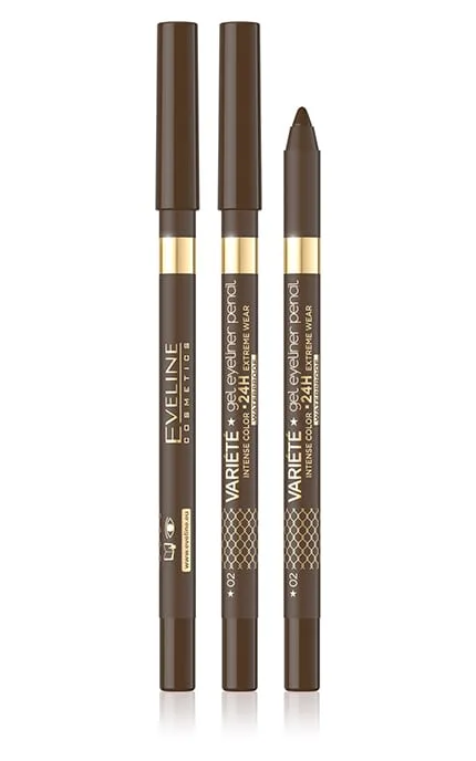 Олівець гелевий для очей Variete Gel Eye Liner 02 Brown