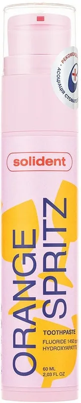Зубна паста Solident Orange Spritz з фтором 60 мл