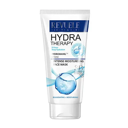 Інтенсивно зволожуюча маска для обличчя Revuele Hydra Therapy Intense Moisturising Face Mask, 150 мл