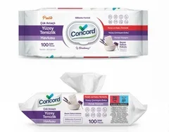 Універсальні вологі серветки для прибирання поверхонь Concord Surface Cleaning Towel.