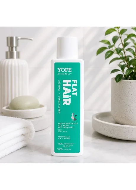 Кондиціонер для волосся Skinimally Dry Hair Conditioner 250 мл для сухого та кухлого волосся FLAT HAIR YOPE (403595794)