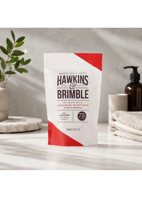 Кондиціонер Nourishing Conditioner Pouch 300 мл для відновлення волосся Hawkins & Brimble (400129399)