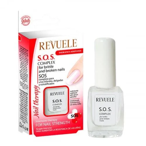 Комплекс SOS для ламких і зламаних нігтів Revuele Nail Therapy 10 мл