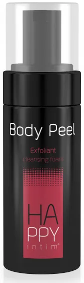 Skin Tech Happy Intim Exfoliant Cleansing Foam - Очищуюча пінка для тіла