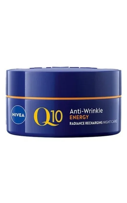 Нічний крем Nivea Q10 Energy Відновлення енергії, 50 мл