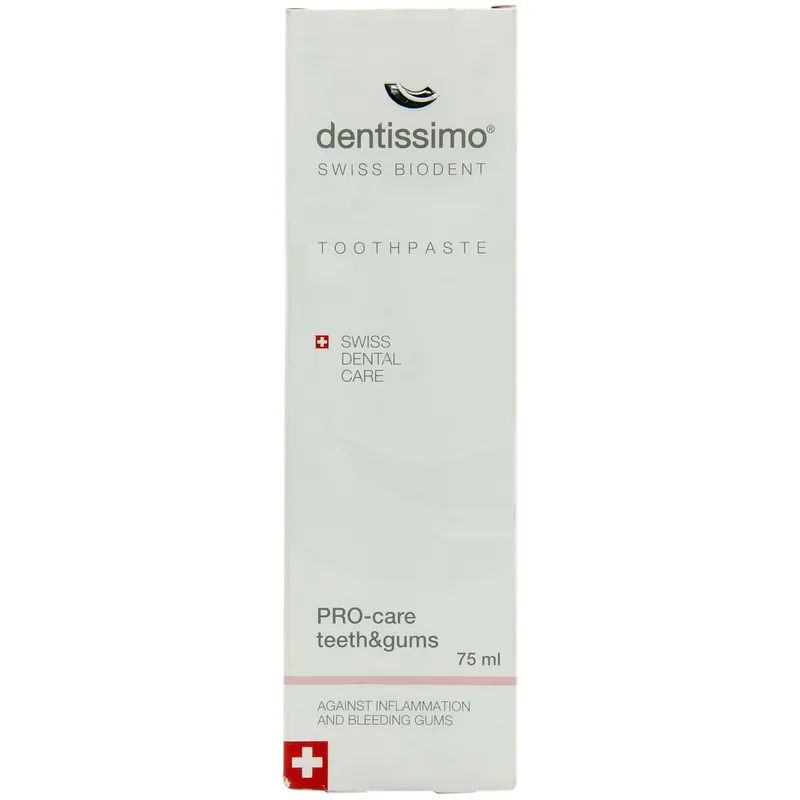 Зубна паста DENTISSIMO (Дентиссімо) Pro-Care (Про кеа) Teeth & Gums (Тіс енд гамс) Про-захист зубів та ясен 75 мл