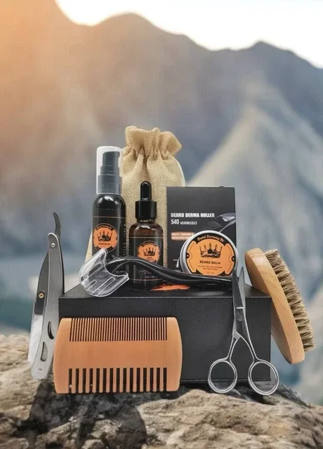 Набір для росту та догляду бороди Beard Kit 9позицій Beard Club (360884583)