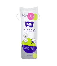 Ватні диски BELLA Cotton classic 110 штук (80 штук+30%) 5900516110673