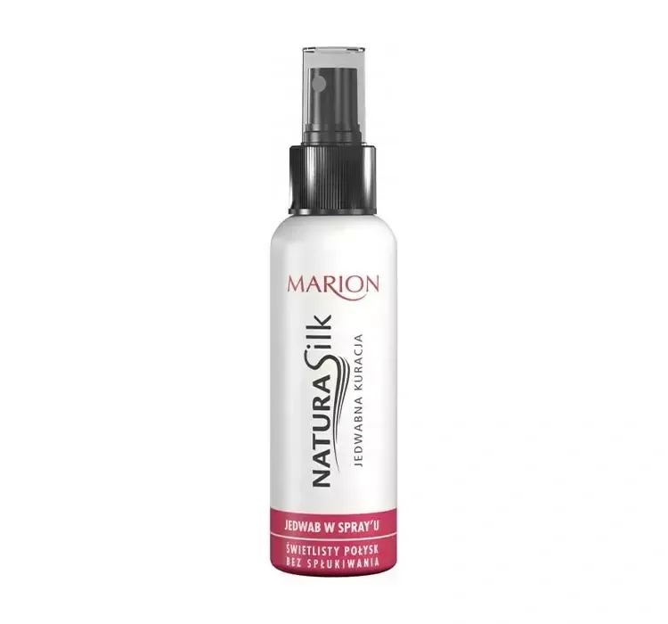 MARION NATURA SILK ШОВК ДЛЯ ВОЛОССЯ У ФОРМІ СПРЕЮ 130мл