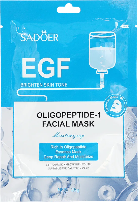 Маска тканинна для обличчя Sadoer EGF Brighton Skin Tone 25 г