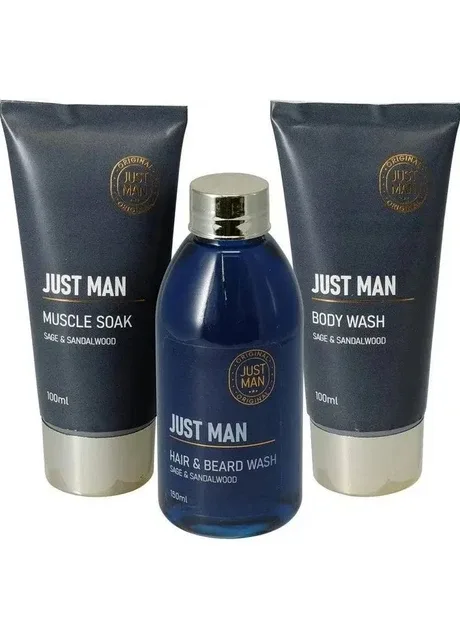 Чоловічий набір Just man Sage & Sandalwood Action (398821451)
