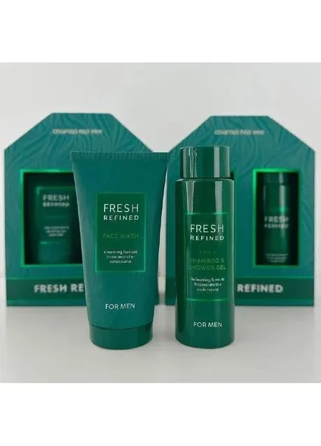 Подарунковий набір для чоловіків Face Wash (120 мл) + Shampoo & Shower Gel (150 мл) Sence (399522527)