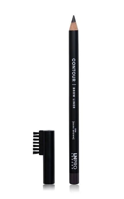 Олівець для брів LN Professional Contour Brow Liner №104 Dark brown 1,7 г