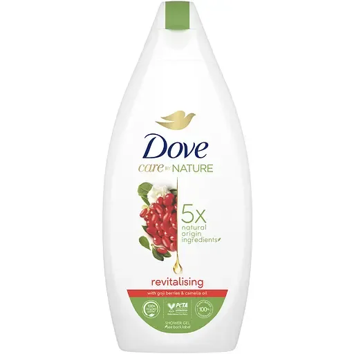 Гель для душу Dove Ритуал краси Ревіталізація з екстрактом ягід годжі та магнолією