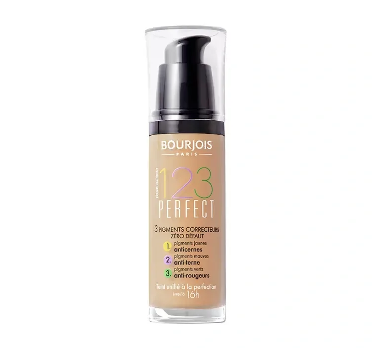 BOURJOIS 123 PERFECT FOUND ТОНАЛЬНИЙ ЗАСІБ 53 LIGHT BEIGE
