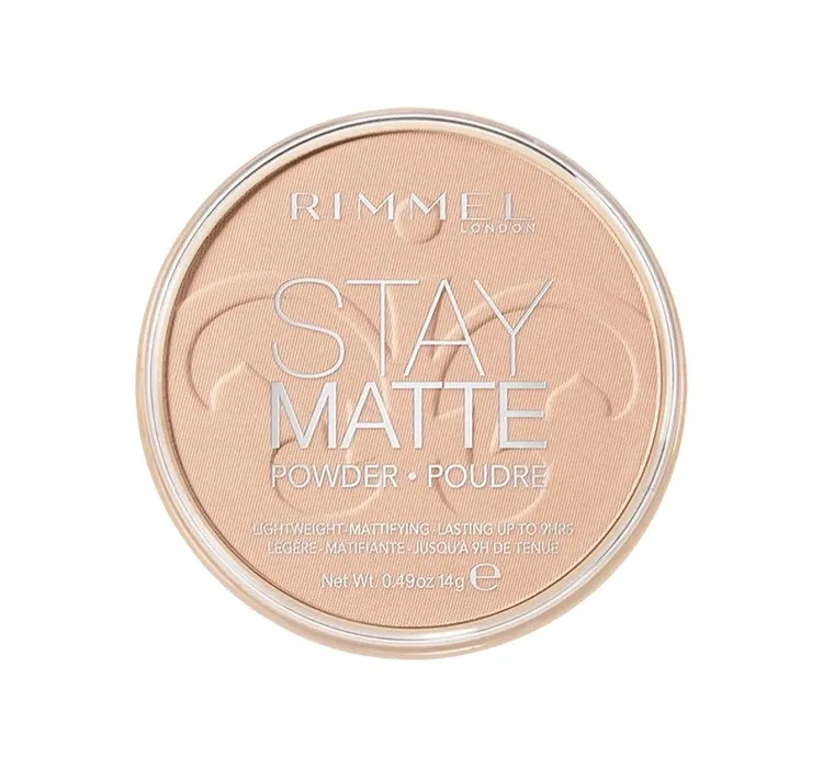 RIMMEL STAY MATTE МАТУЮЧА ПУДРА PEACH GLOW 003
