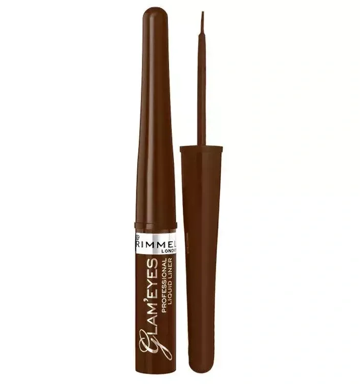 RIMMEL GLAM EYES LIQUIDE ПІДВОДКА КОРИЧНЕВА