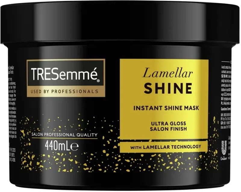 Маска Tresemme Lamellar Shine для миттєвого блиску волосся 440 мл