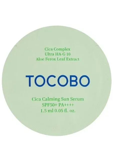 Заспокійлива сироватка для обличчя Tocobо Cica Calming Serum 1,5 мл (8809835060539) TOCOBO (349754344)