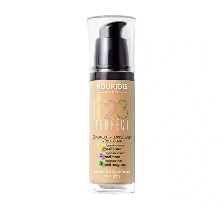 BOURJOIS 123 PERFECT FOUNDATION ТОНАЛЬНИЙ ЗАСІБ 52 VANILLA