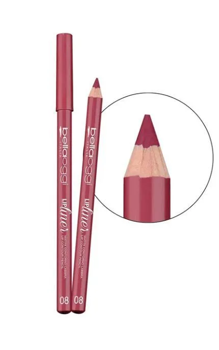 Олівець для губ Bellaoggi Lip Liner 08 1 шт