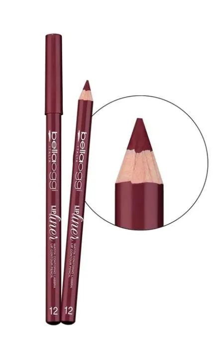 Олівець для губ Bellaoggi Lip Liner 12 1 шт