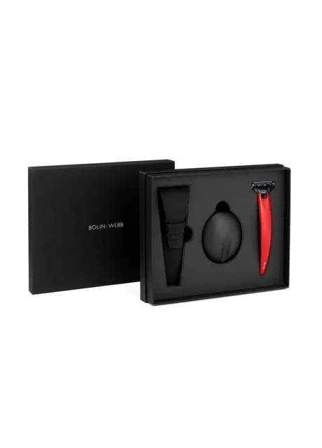 Бритва R1-S Mach3 Razor Monza Red з підставкою