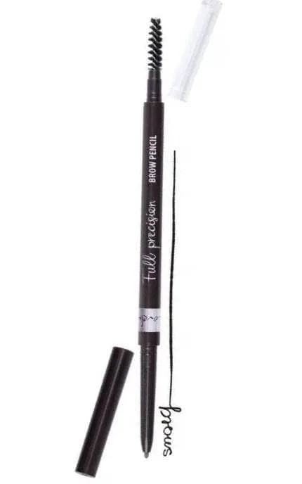 Олівець для брів з щіточкою Lovely Full Precision Brow Pencil 02 Dark Brown 1 шт