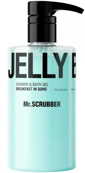Mr.Scrubber Jelly Bubbles Shower & Bath Gel "Breakfast in Soho" - Гель для душу