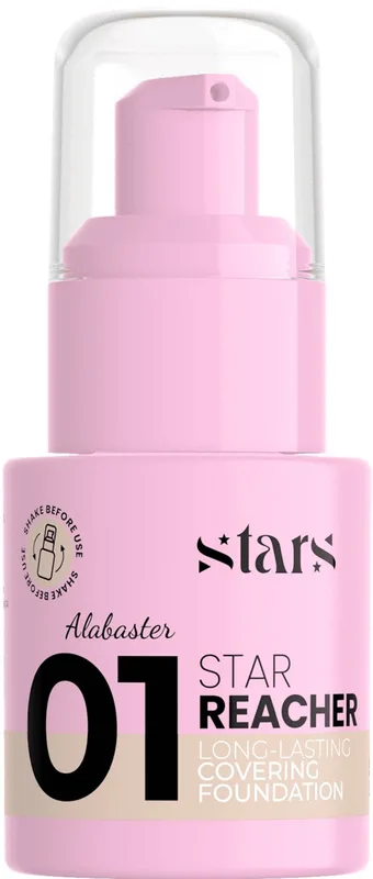 Тональна основа для обличчя Stars from the stars STAR REACHER відтінок 01 Alabaster, 20 г