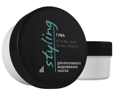 Гума для креативного моделювання зачіски Profi Style Styling Gum Extra Strong