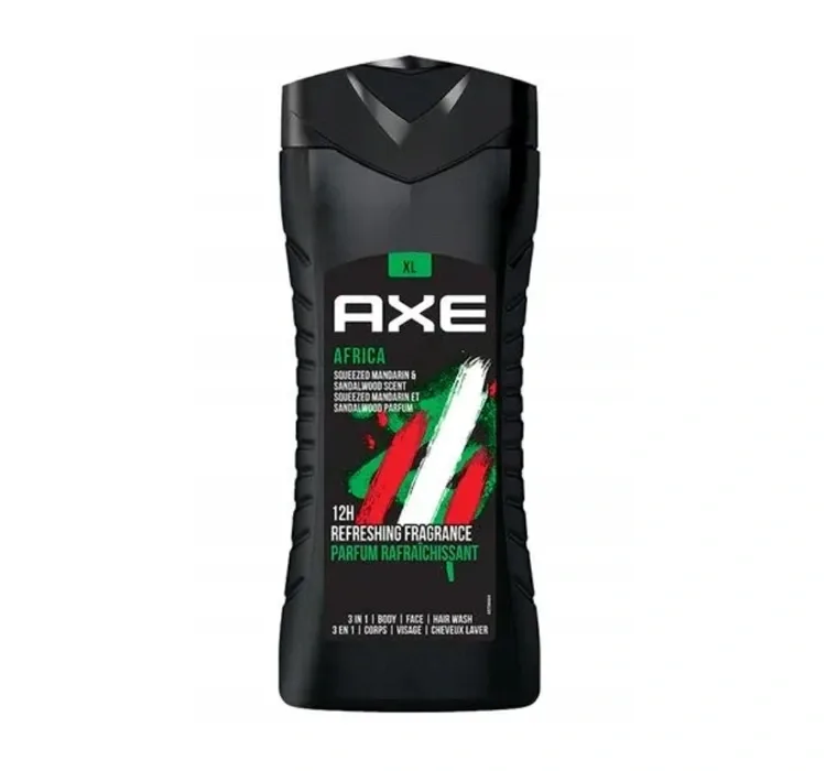 AXE AFRICA ЧОЛОВІЧИЙ ГЕЛЬ ДЛЯ ДУШУ 400 МЛ