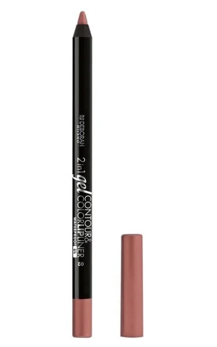 Олівець для губ Deborah 2in1 Gel Control&Color