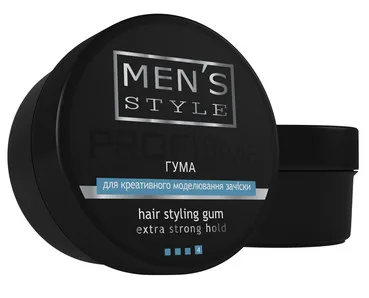 Гума для креативного моделювання зачіски Profi Style Men's Style Hair Styling Gum