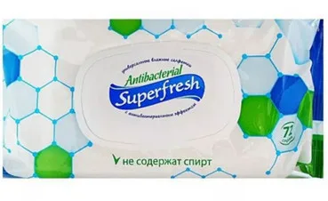 Вологі антибактеріальні серветки