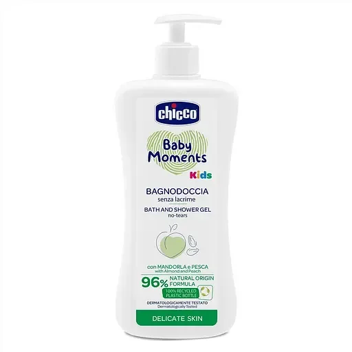 Гель для купання Chicco Baby Moments Kids 500 мл (10247.00)