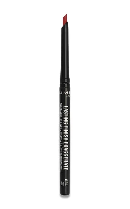 Олівець для губ Rimmel Lasting Finish Exaggerate 024 Red Diva 035 г