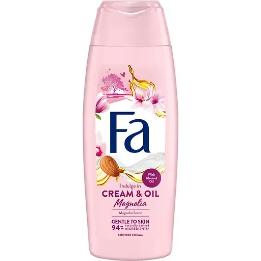 Крем-гель для душу Fa Cream & Oil Магнолія, 250 мл