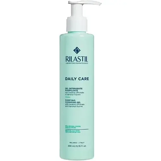 Очищаючий гель для обличчя Rilastil Daily Care для жирної шкіри 200 мл