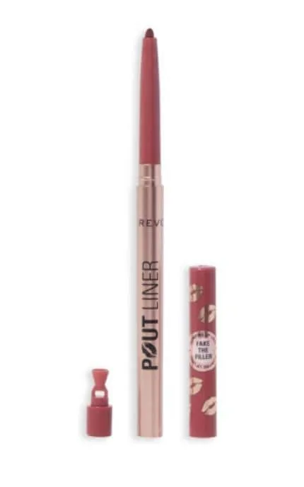 Олівець для губ Makeup Revolution Pout Bomb Plumping Burnt Cherry Red 1 шт