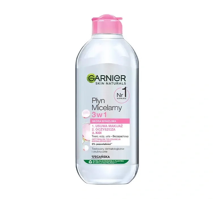 GARNIER МІЦЕЛЯРНА ВОДА 3В1 ВРАЗЛИВА ШКІРА