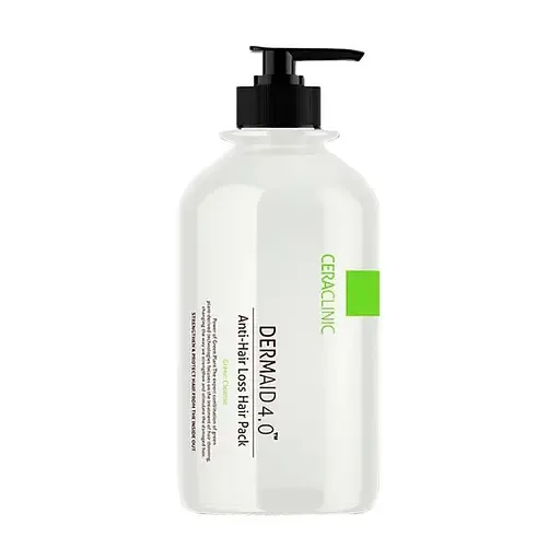 Маска для волосся Ceraclinic проти випадання волосcя Dermaid 4.0 Anti Hair Loss Hair Pack Green Cleanse, 1000 мл (007694)