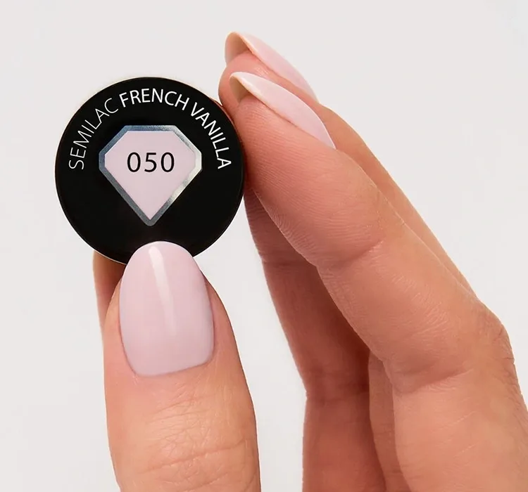 SEMILAC ГІБРИДНИЙ ЛАК УФ FRENCH VANILLA 050