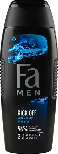 Гель для душу та ванни 2-в-1 Fa Men Kick Off, 400 мл