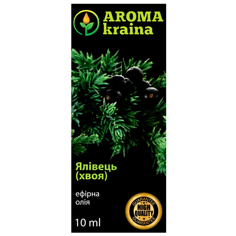 Олія ефірна AROMA KRAINA (Арома країна) Ялівець (хвоя)10 мл