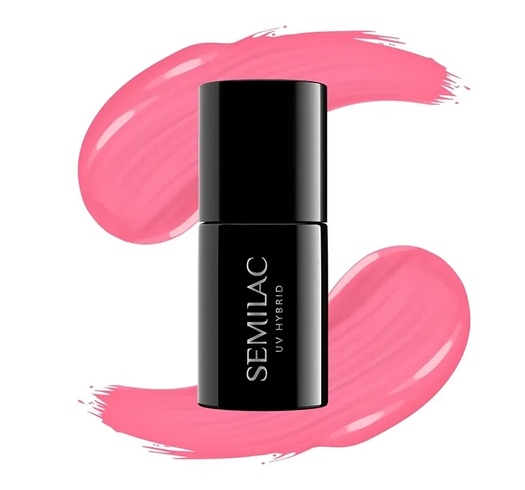 SEMILAC ГІБРИДНИЙ ЛАК УФ INTENSE PINK 046